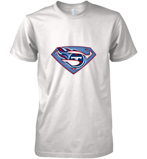 We Are Undefeatable The Tennessee Titans x Superman NFL Premium Men's T-Shirt