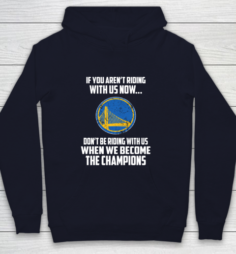 NBA Golden State Warriors Basketball We Become The Champions Youth Hoodie 2