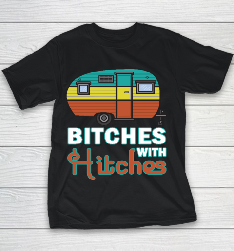 Funny Camping Vintage RV Camper Youth T-Shirt