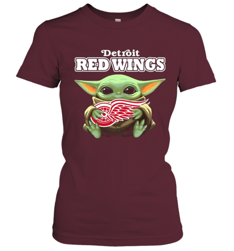 detroit red wings women's t shirts