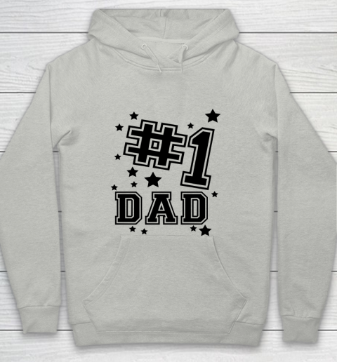 No 1 Dad  #1 Dad Fathers Day Youth Hoodie