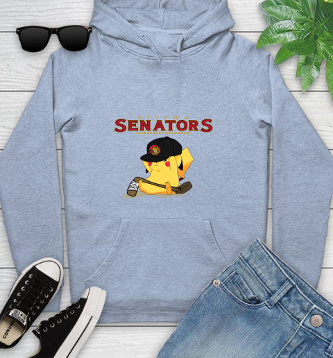 NHL Pikachu Hockey Sports Ottawa Senators Youth Hoodie 10