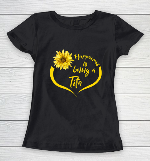 Womens Tita Gift Happiness Is Being A Tita Women's T-Shirt