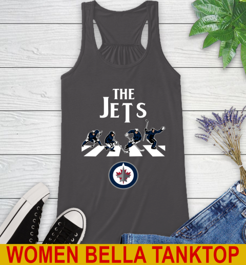 NHL Hockey Winnipeg Jets The Beatles Rock Band Shirt Racerback Tank 10