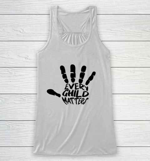 Every Child Matters Indigenous Education Orange Day Racerback Tank