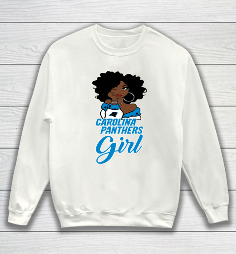 Carolina Panthers Girl NFL Sweatshirt 2