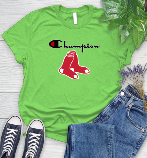 MLB Baseball Boston Red Sox Champion Shirt Women's T-Shirt 7
