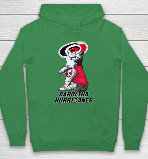 NHL My Cat Loves Carolina Hurricanes Hockey Hoodie 5