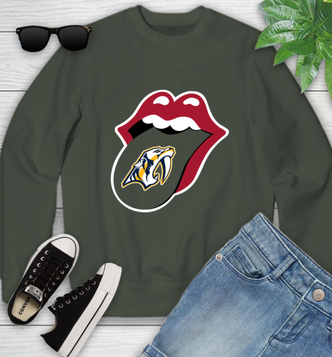 Nashville Predators NHL Hockey Lips I Root For My Team Adoring Fan 124