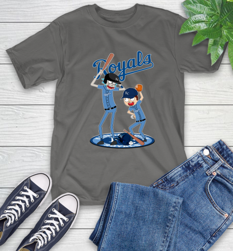 MLB Kansas City Royals Rick And Morty Baseball 9