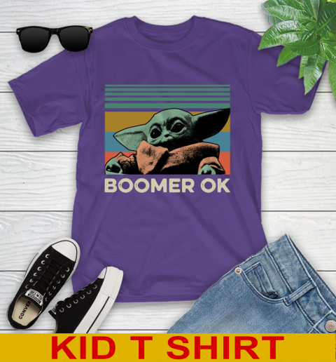 Baby Yoda Boomer OK Star Wars Vintage Shirts 99