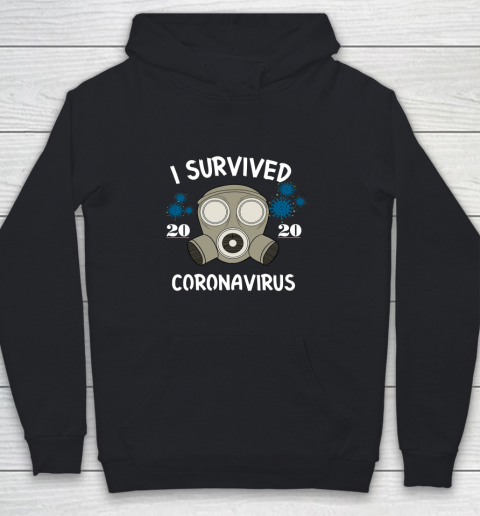 I Survived Pandemic Coronavirus Covid 19 NCoV Funny Youth Hoodie