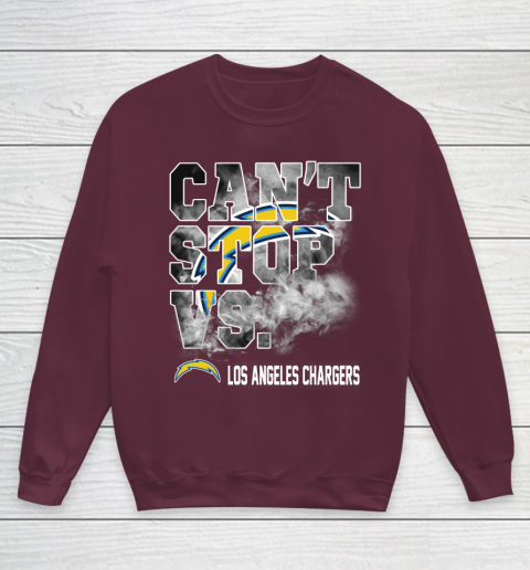 NFL Los Angeles Chargers Can't Stop Vs Youth Sweatshirt 4
