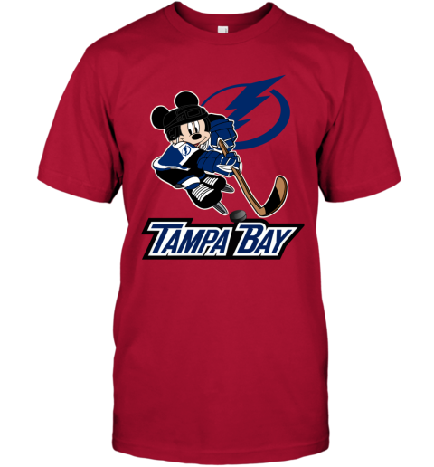 NHL Tampa Bay Lightning Mickey Mouse Disney Hockey T Shirt - Rookbrand