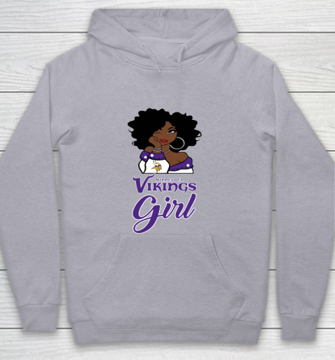 Minnesota Vikings Girl NFL Youth Hoodie 5