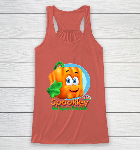 Spookley the Square Pumpkin Character Racerback Tank 4