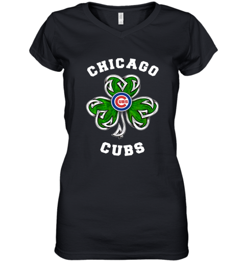 MLB Chicago Cubs Three Leaf Clover St Patrick's Day Baseball Sports  Sweatshirt