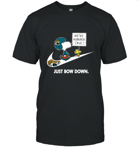 NFL Jacksonville Jaguars Are Number One – NIKE Just Bow Down Snoopy
