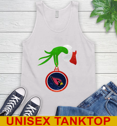 Arizona Cardinals Grinch Merry Christmas NFL Football Tank Top