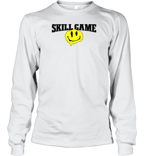 Andrew Moreno Wearing Skill Game Long Sleeve T