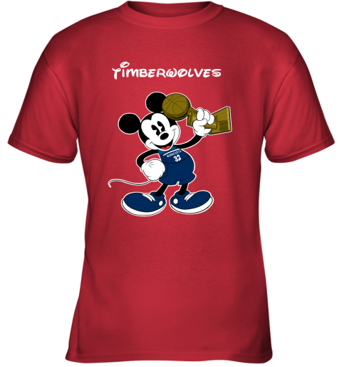 Mickey Minnesota Timberwolves Youth T-Shirt