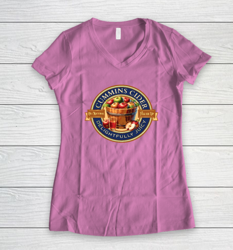 Haul Cummins Cider Men's Funny Women's V-Neck T-Shirt 6