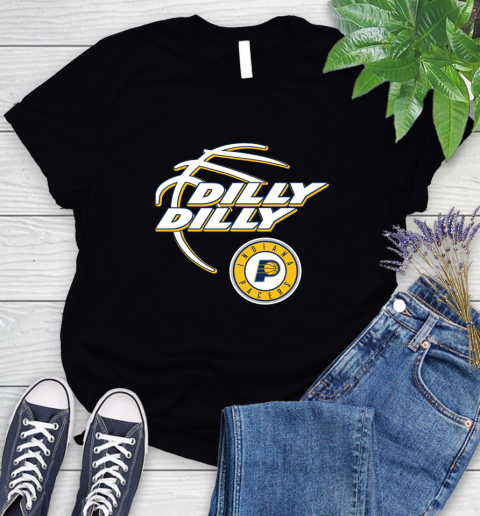 NBA Indiana Pacers Dilly Dilly Basketball Sports Women's T-Shirt 2