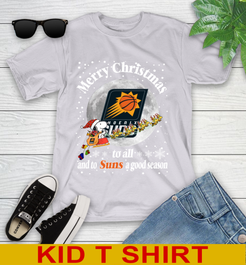 Phoenix Suns Merry Christmas To All And To Suns A Good Season NBA Basketball Sports Youth T-Shirt 4