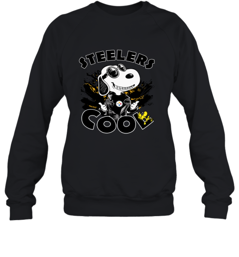 Pittsburg Steelers Snoopy Joe Cool We're Awesome Sweatshirt