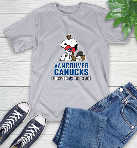 NHL The Peanuts Movie Snoopy Forever Win Or Lose Hockey Vancouver Canucks 6