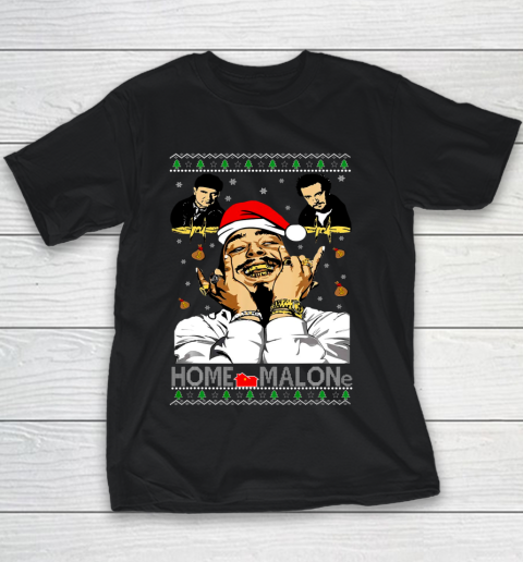 Home Malones Funny Christmas Youth T-Shirt