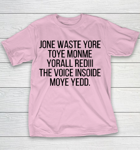 Blink 182 I Miss You Funny Jone Waste Yore Youth T-Shirt 5