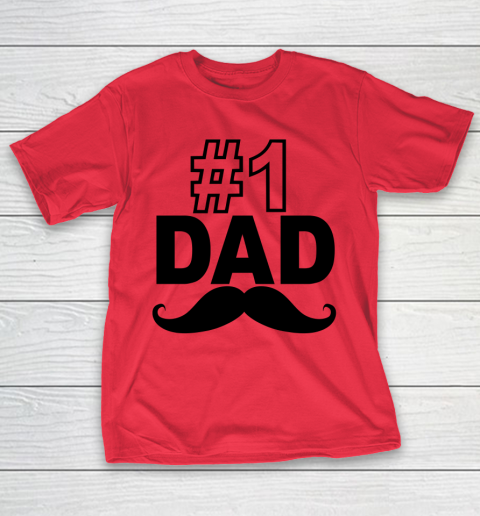 #1 Dad Funny Father's Day T-Shirt 17