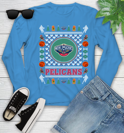 New Orleans Pelicans Merry Christmas NBA Basketball Loyal Fan Ugly Shirt 131