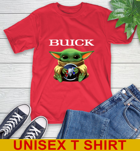 Star Wars Baby Yoda Hugs Buick Car Shirt 12