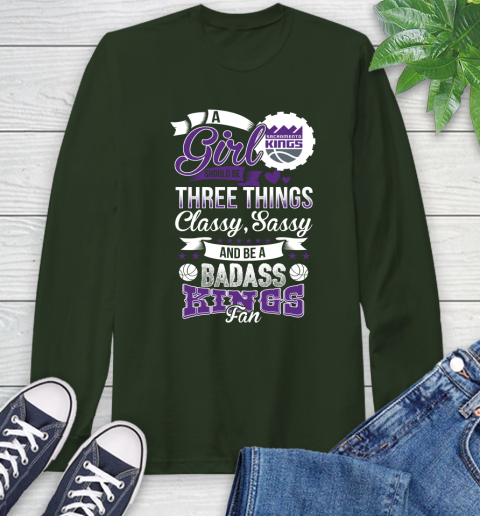 Sacramento Kings NBA A Girl Should Be Three Things Classy Sassy And A Be Badass Fan Long Sleeve T-Shirt 8 Sacramento Kings NBA A Girl Should Be Three Things Classy Sassy And A Be Badass Fan Long Sleeve T-Shirt - Image 8