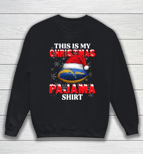 Los Angeles Chargers This Is My Christmas Pajama Shirt NFL Sweatshirt