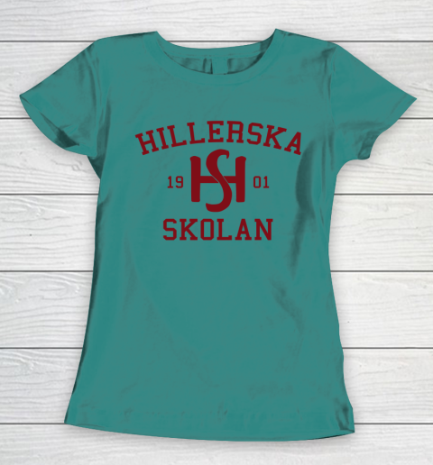 Hillerska Grey  Young Royals Hillerska School Women's T-Shirt 10