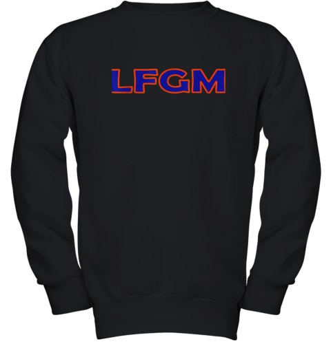 LFGM Baseball Gift Idea Catchers Pitchers Baseball Lovers Youth Sweatshirt