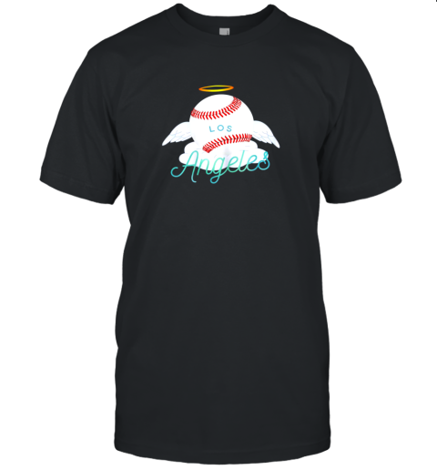 Los Angeles Angel Ball Shirt Cool Baseball Team Design Unisex Jersey Tee