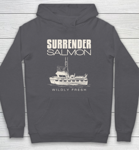Surrender Salmon Wildly Fresh Hoodie 4
