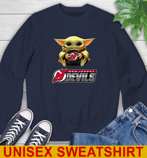 NHL Hockey New Jersey Devils Star Wars Baby Yoda Shirt 27