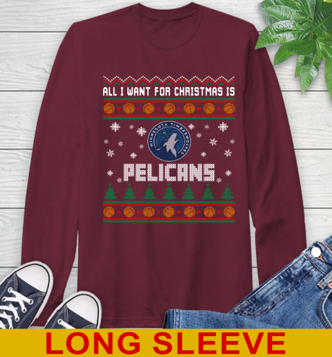 NBA Basketball All I Want For Christmas Is New Orleans Pelicans 61