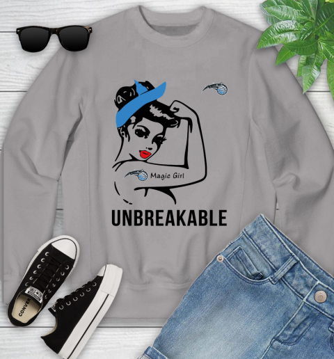 NBA Orlando Magic Girl Unbreakable Basketball Sports Youth Sweatshirt 2