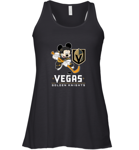 NHL Hockey Mickey Mouse Team Vegas Golden Knights Racerback Tank