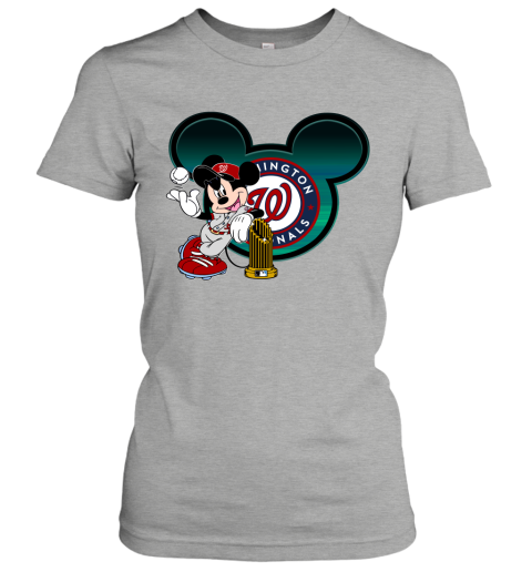Washington Nationals MLB Baseball Dabbing Mickey Disney Sports T Shirt -  Banantees