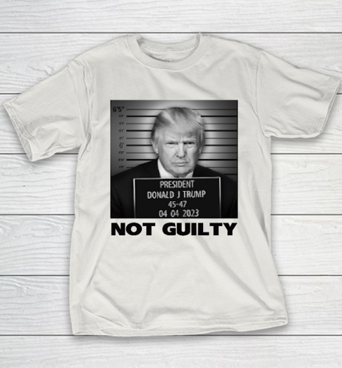 Trump Not Guilty Youth T-Shirt - Image 10