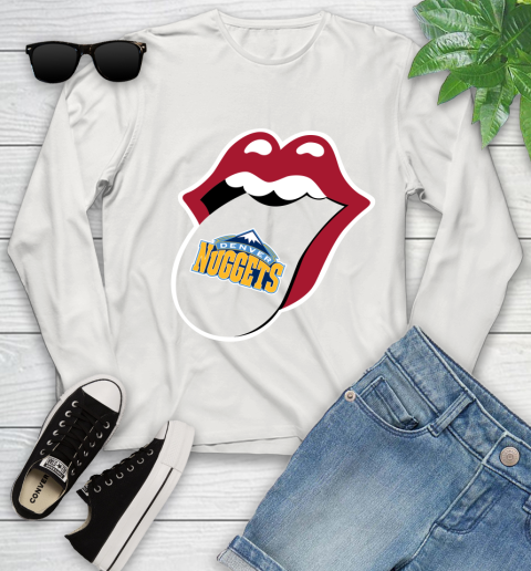Denver Nuggets NBA Basketball Lips I Root For My Team Adoring Fan 136
