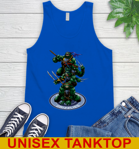 NBA Basketball Memphis Grizzlies Teenage Mutant Ninja Turtles Shirt Tank Top 5