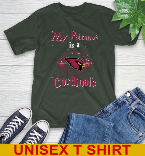 NFL Football Harry Potter My Patronus Is A Arizona Cardinals T-Shirt 6